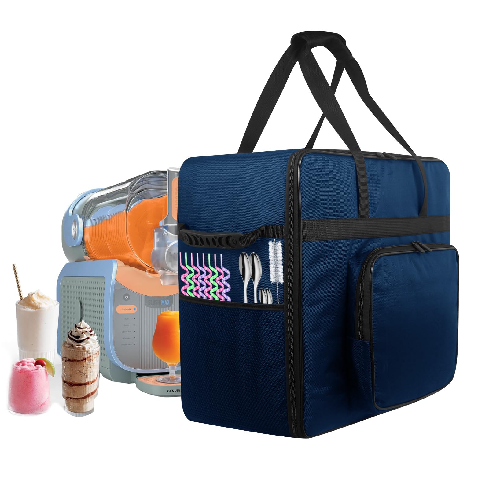 Bolsa de viaje EiiJugaloo para slushie Ninja FS605 protege y transporta
