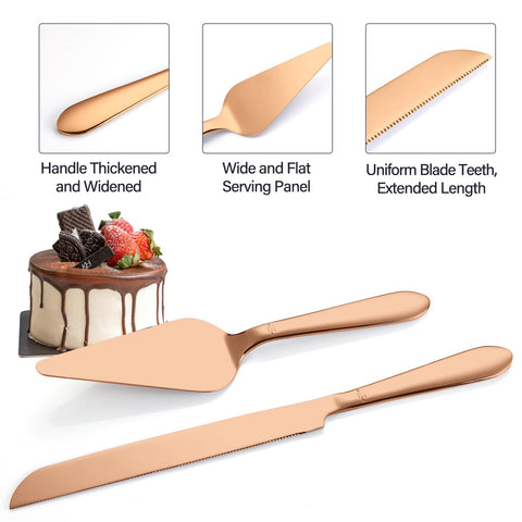 Cuchillo de pastel de 13 pulgadas Eisinly, control estable para cortes precisos.