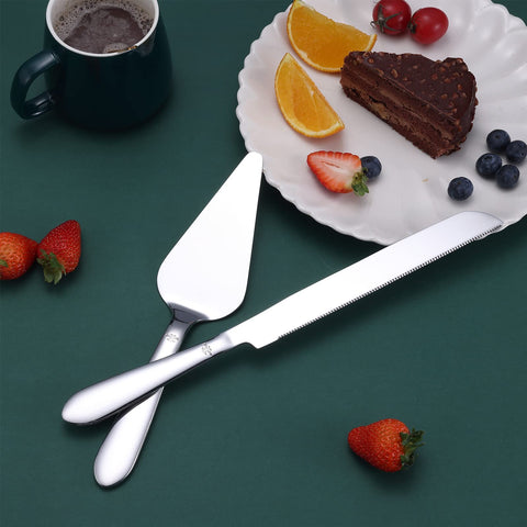 Mango ergonómico Eisinly para cortes controlados en pasteles.