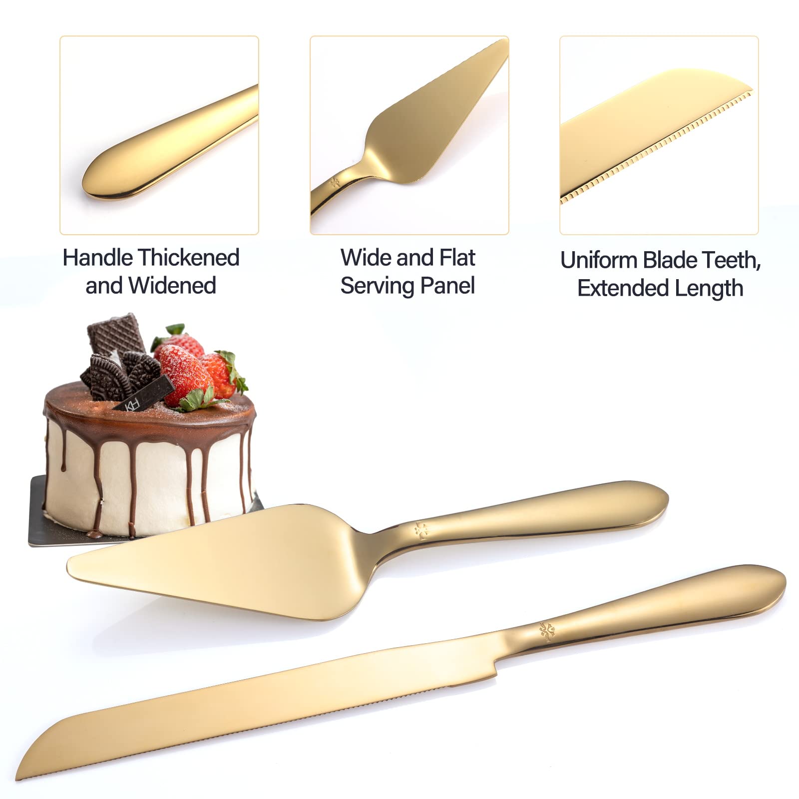 Set regalo dorado Eisinly ideal para bodas y celebraciones