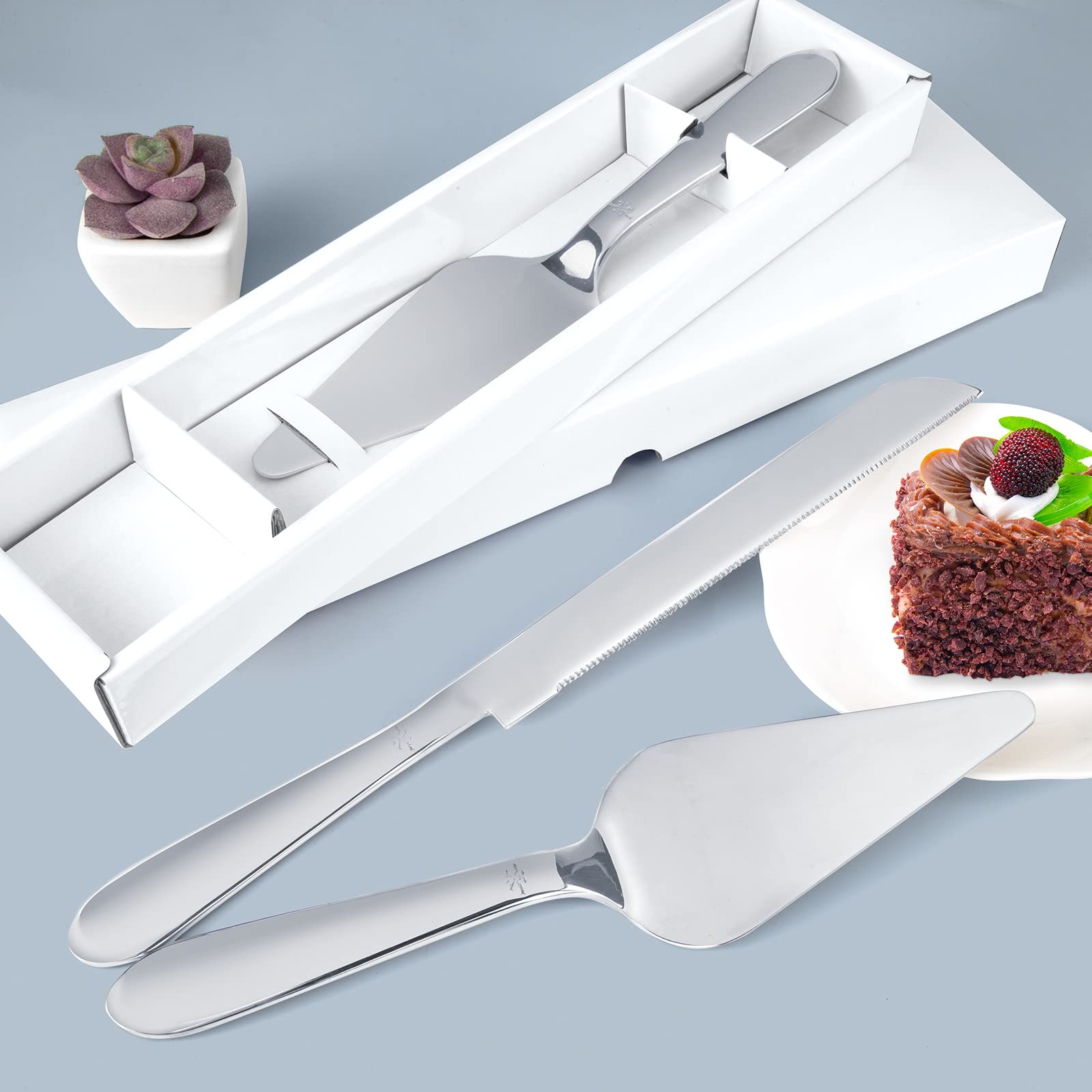 Set regalo Eisinly para pastel, ideal para bodas y celebraciones.