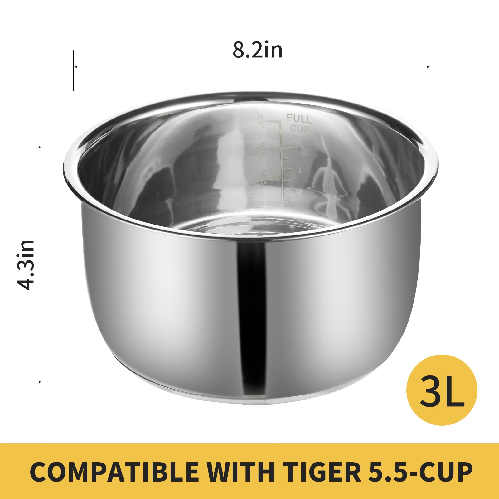 Ajuste preciso para Tiger JBV-A10U, conserva funcionalidad.