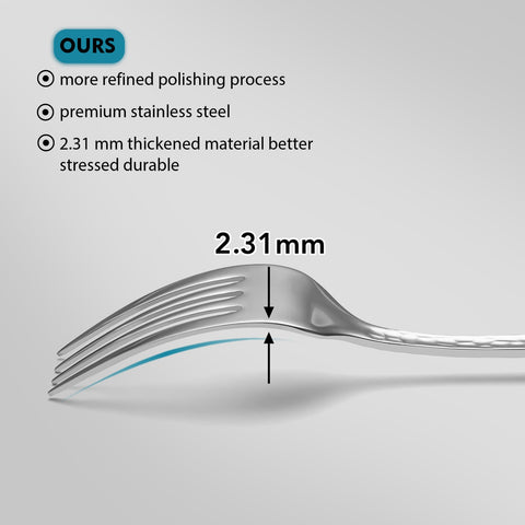 Caja elegante de regalo EIUBUIE para este juego de cubiertos.