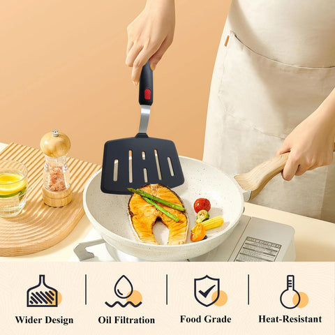 Mango ergonómico EJOEXQU para agarre cómodo y seguro.
