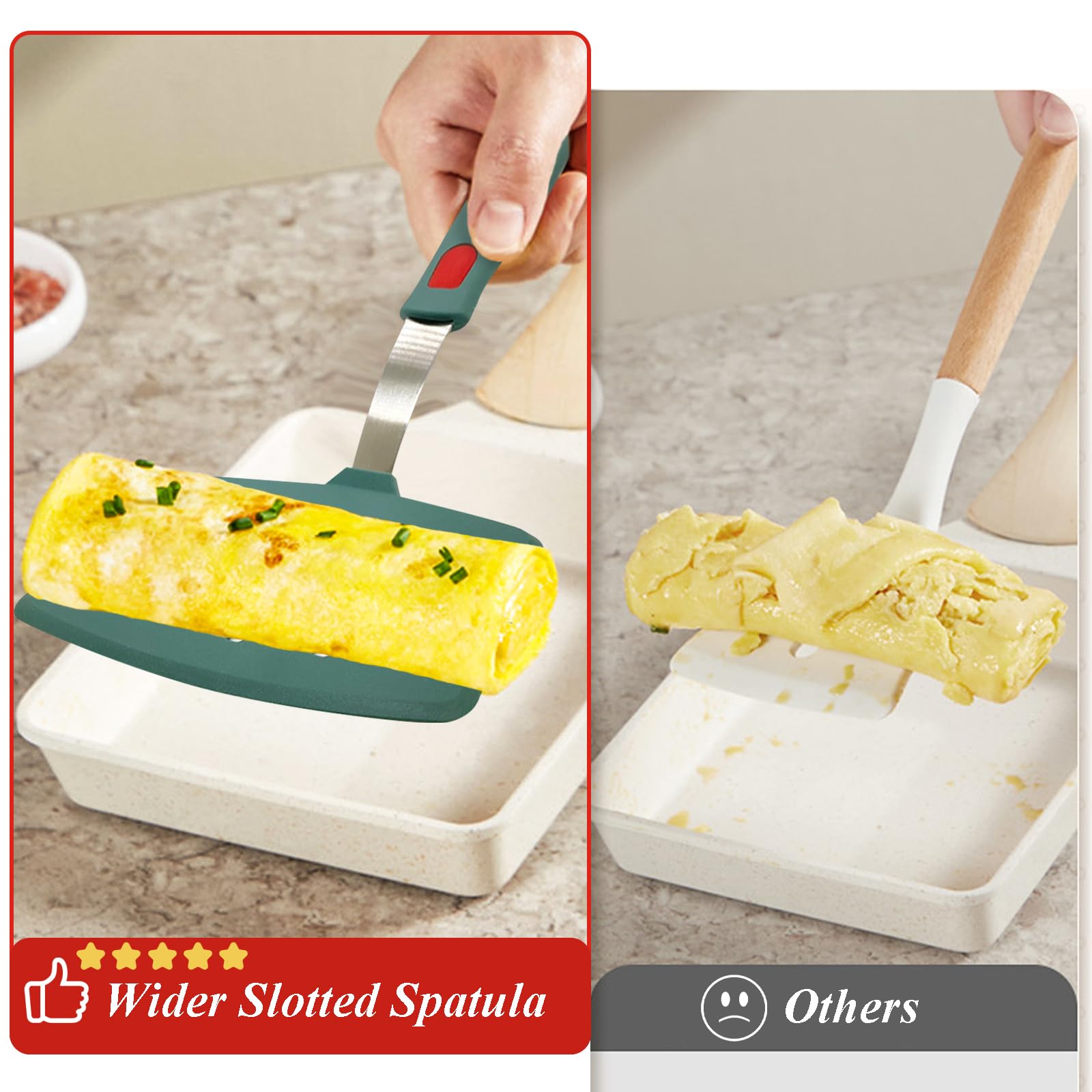 Espátula EJOEXQU multifuncional ideal para cocina diaria