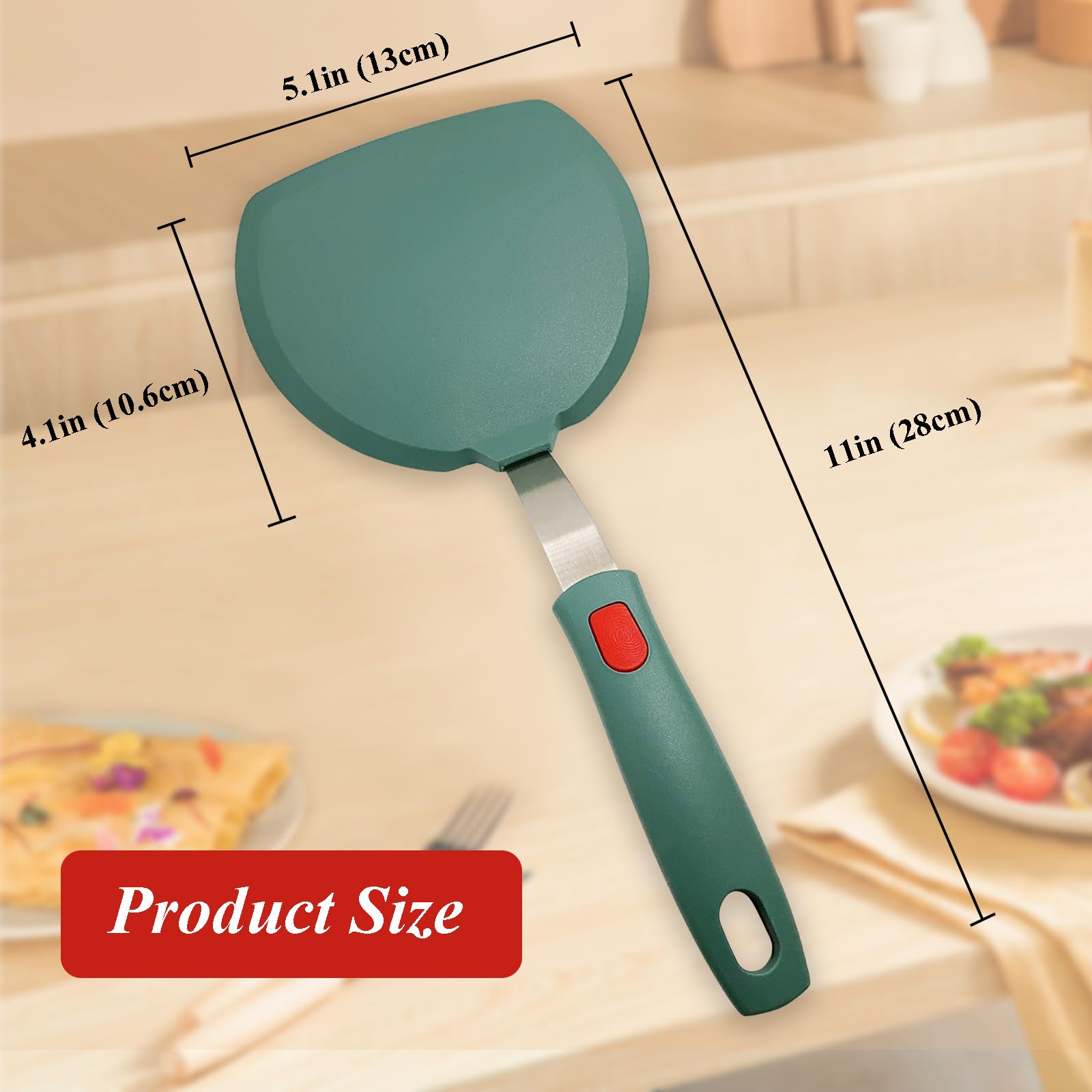 Mango ergonomico EJOEXQU, agarre seguro durante la coccion