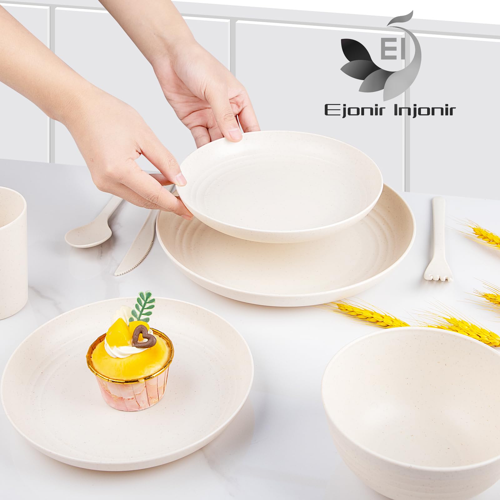 ejonirinjonir EI 42pcs, lavavajillas compatible para fácil limpieza