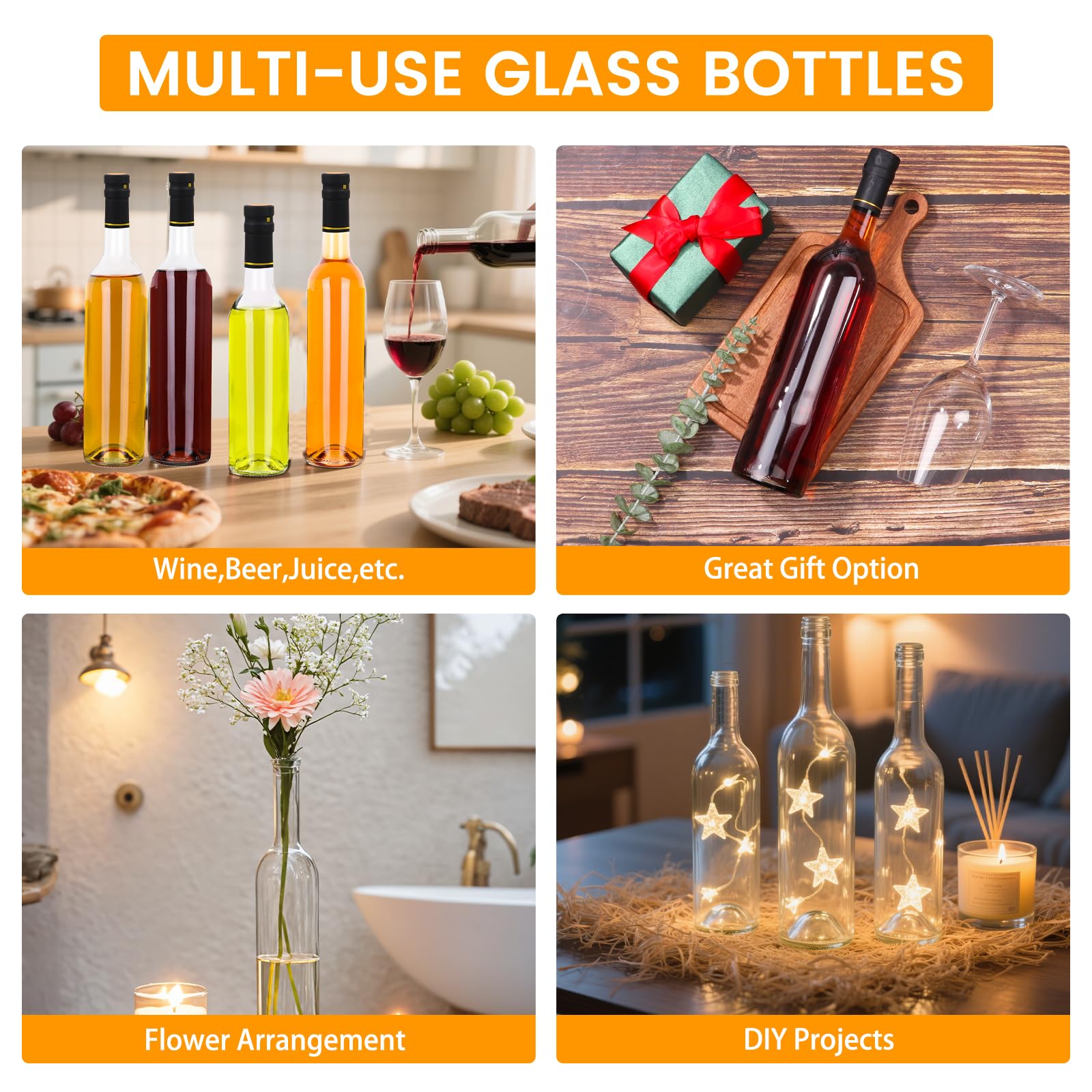 Apariencia clásica de la botella EkkoVla, regalo ideal para eventos.