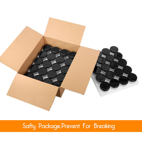 EkkoVla caja de protección para frascos vidrio 4 oz, envío seguro.