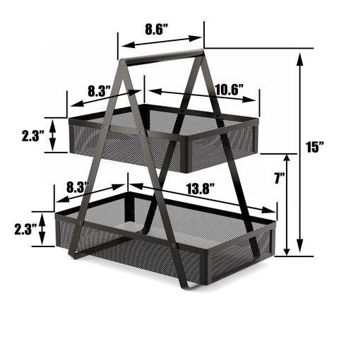 Diseño compacto EKNITEY de dos niveles facilita mover y limpiar.