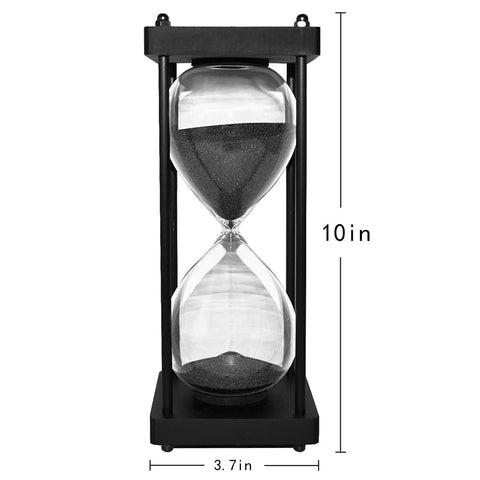 ELAINESTORE reloj de arena grande, ideal regalo de cumpleaños o Navidad.