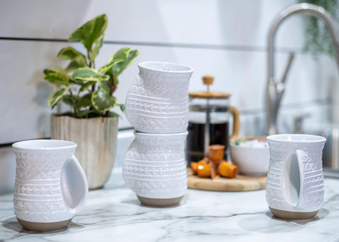 Elanze Designs: cerámica duradera apta para microondas y lavavajillas.