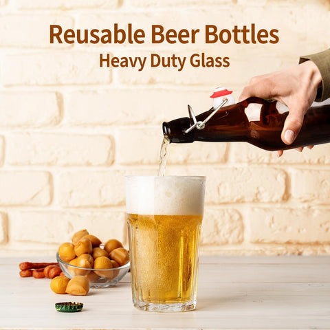 Conjunto de botellas ELAORY para fermentacion casera, ideal para kombucha