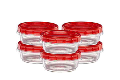 Contenedor ELEGANT DISPOSABLES de 8 onzas con base transparente para ver porciones