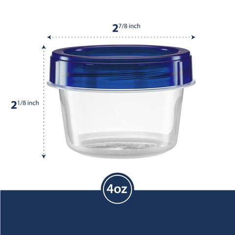 Contenedores Elegant Disposables aptos para congelador, ideal para porciones para después.