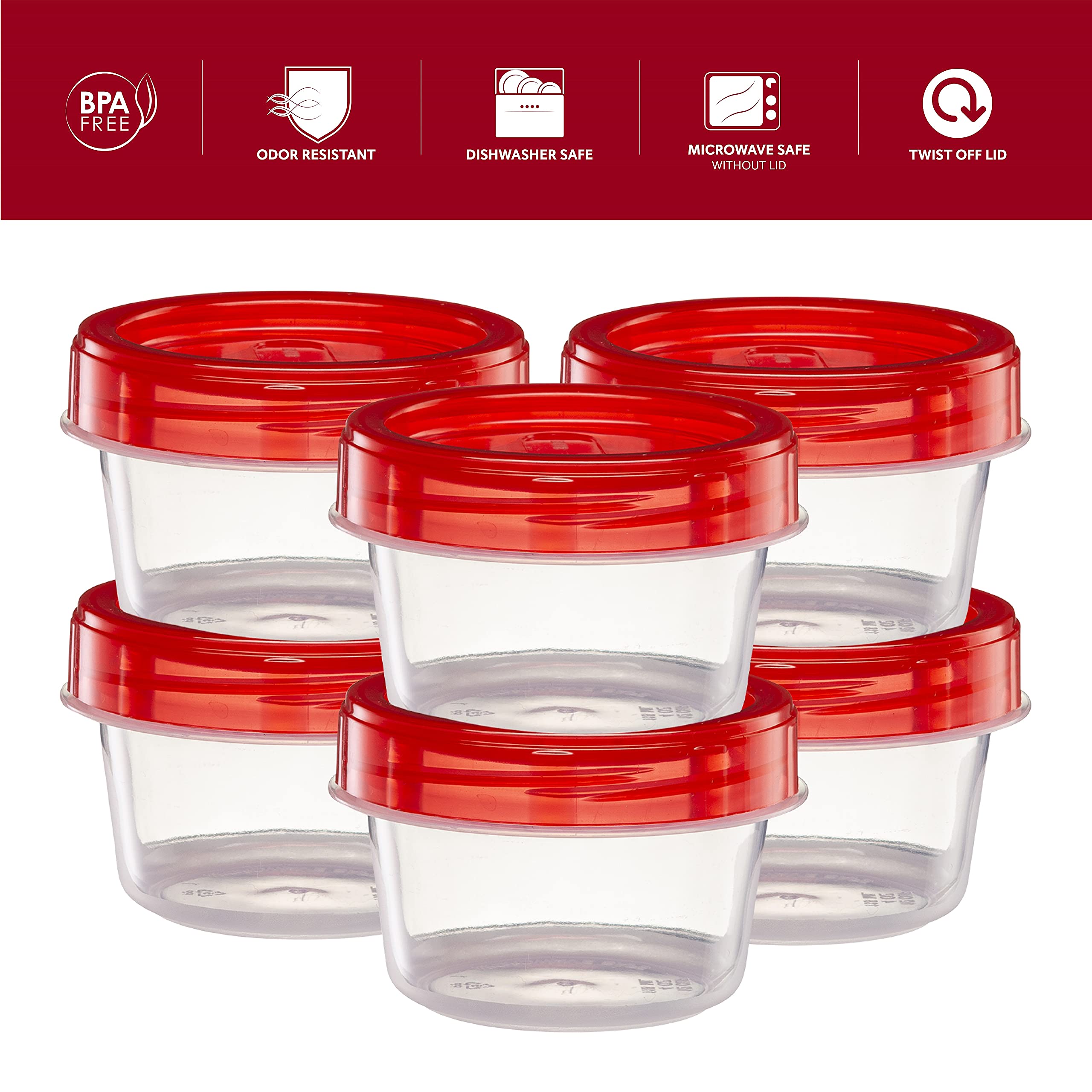 Elegant Disposables uso en congelador para conservar alimentos