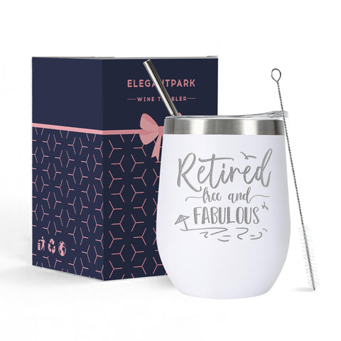 Vaso termico elegante de ELEGANTPARK, ideal para regalos de jubilación y celebraciones.