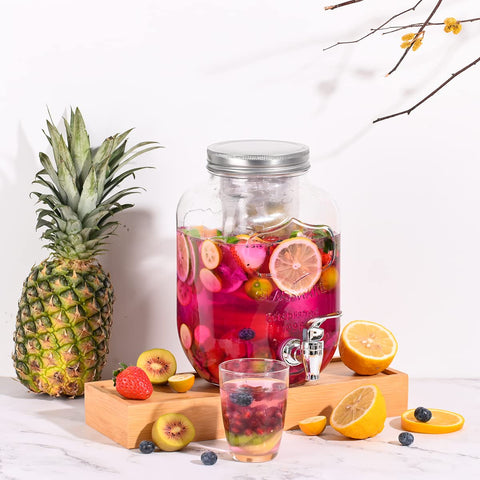 Jarra de vidrio Eleganttime para uso diario y buffet exterior.