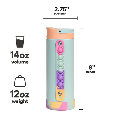 Botella Elemental Iconic 414 ml, tamaño perfecto para niños