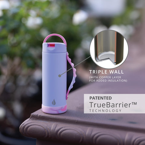 Compatible con mochilas y loncheras para niños activos.