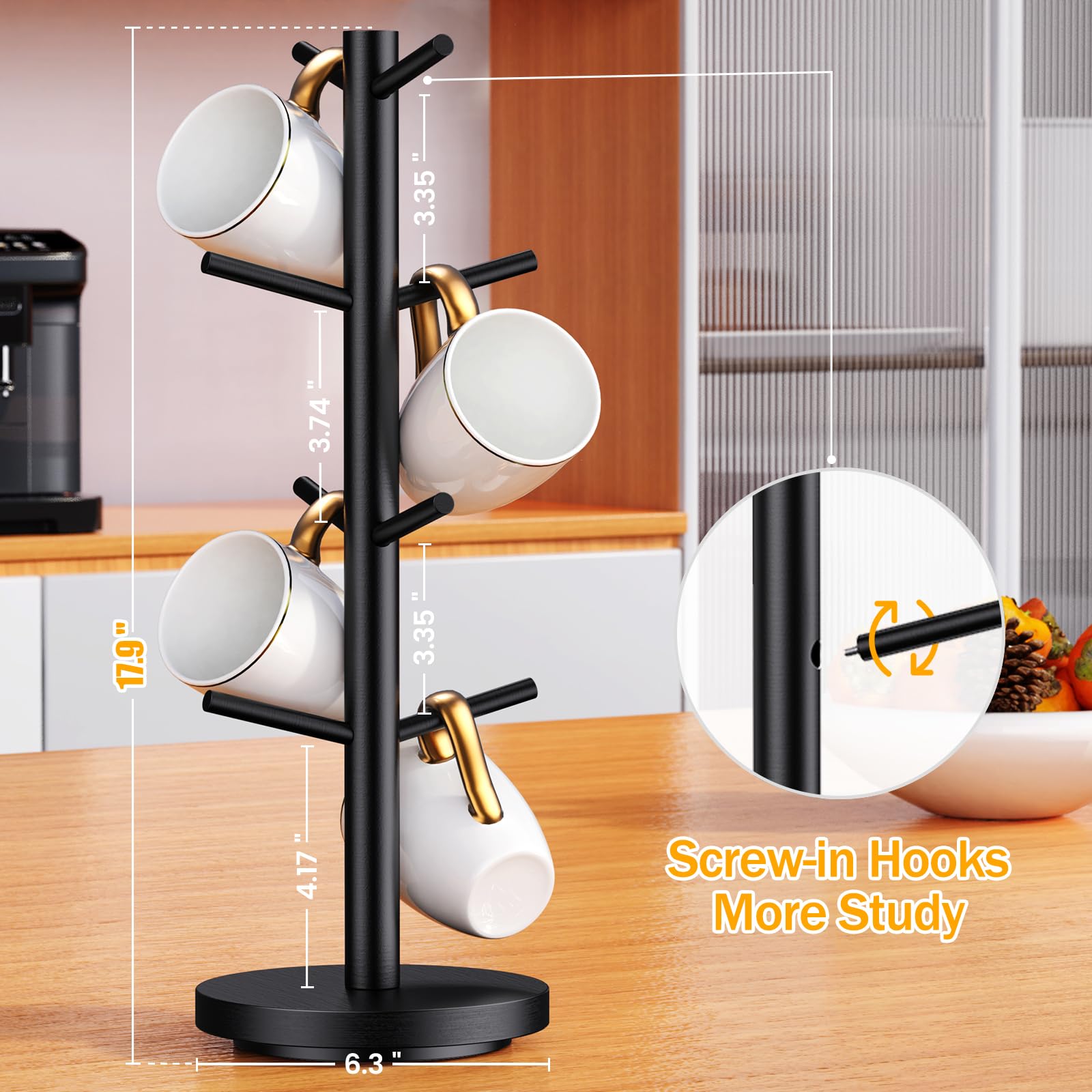 Elerator uso multifuncional para joyas y llaves además de tazas.