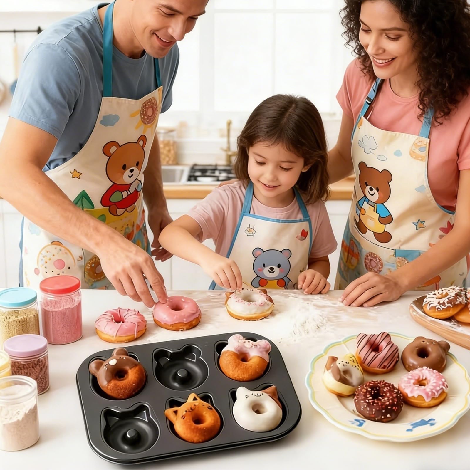 Donas libres de teflón para una cocina segura