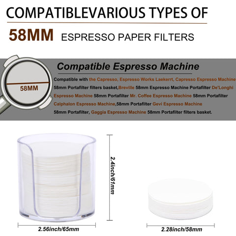 ELESTAB soporte de almacenamiento para filtros espresso mantiene orden en la cocina.