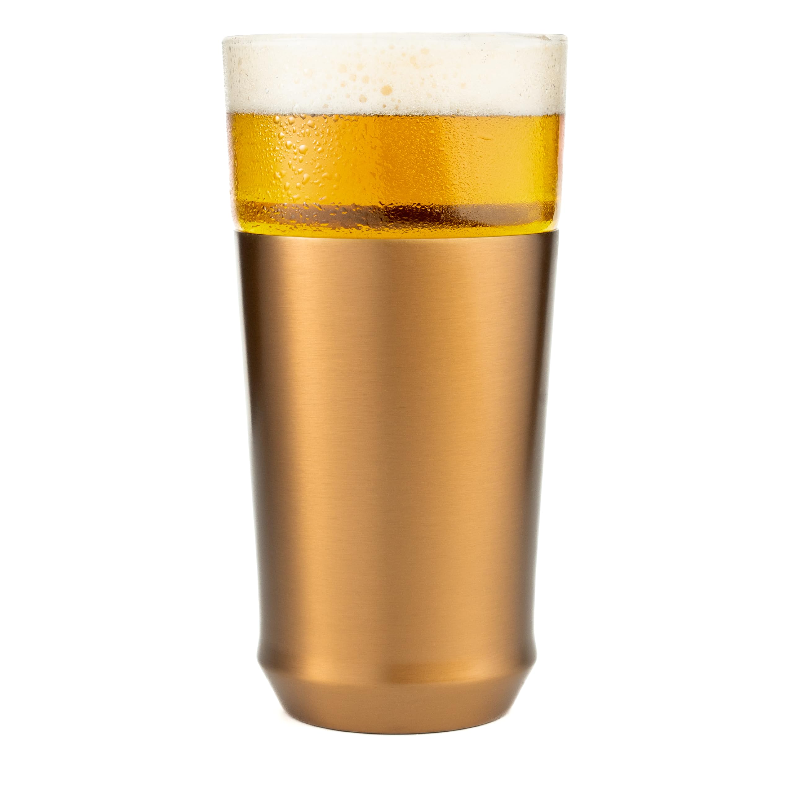 Elevated Craft base de acero cobre 16oz, base estable para mantener la bebida fría.