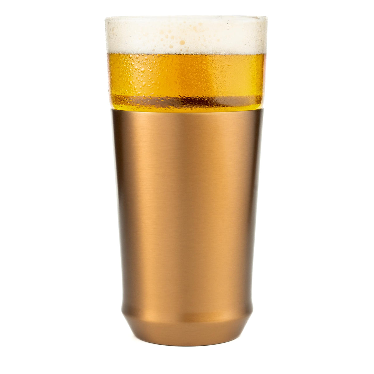 Elevated Craft base de acero cobre 16oz, base estable para mantener la bebida fría.