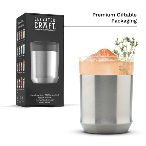 Cóctel clásico de whisky y Negroni se agiliza con Elevated Craft.