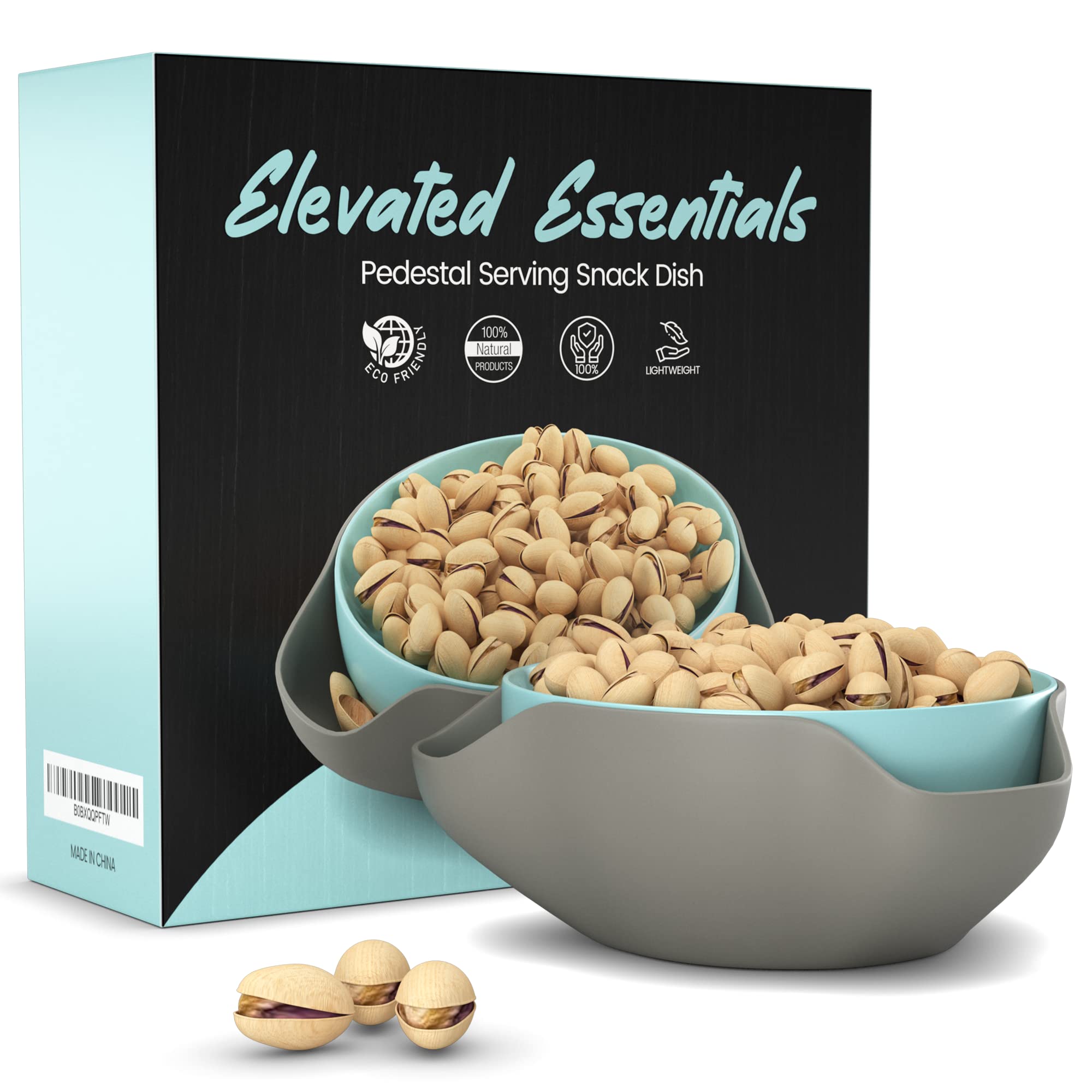 Tazón Elevated Essentials Pistacho, fácil de lavar y limpiar tras el uso.