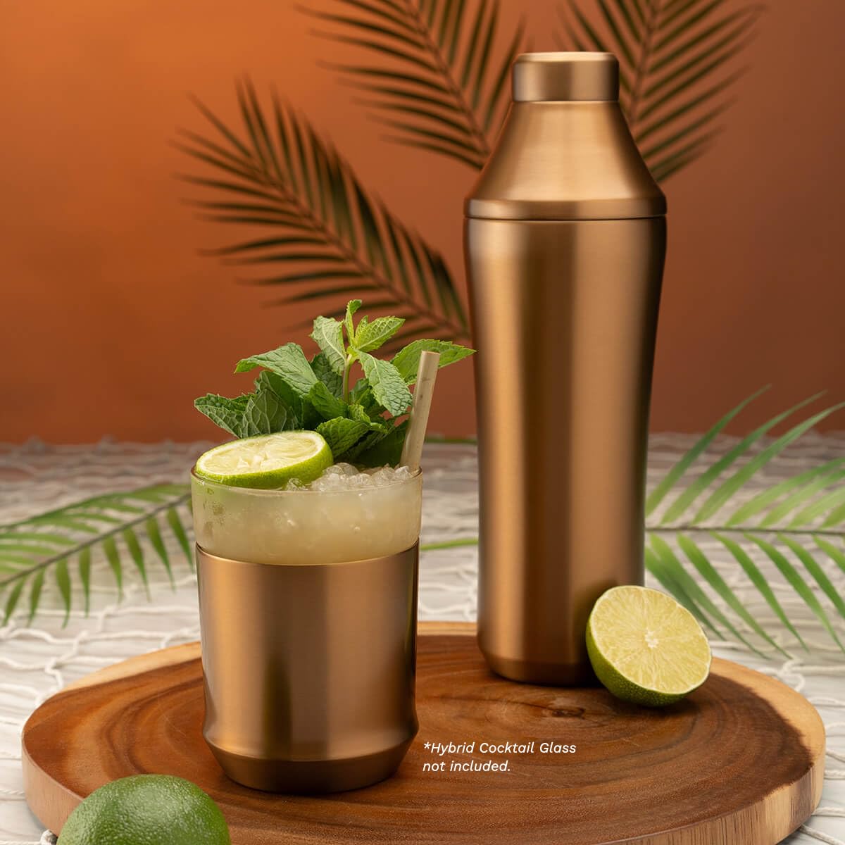 Elevated Craft coctelera acero inoxidable profesional sin sabor metálico.
