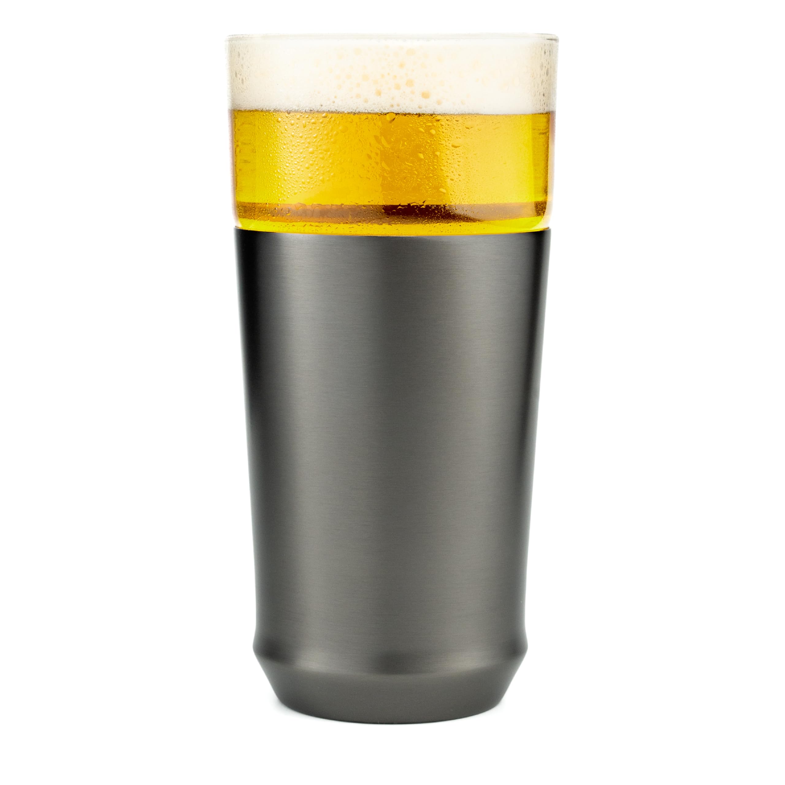 Elevated Craft Vaso cerveza con base aislada mantiene fría la bebida por más tiempo