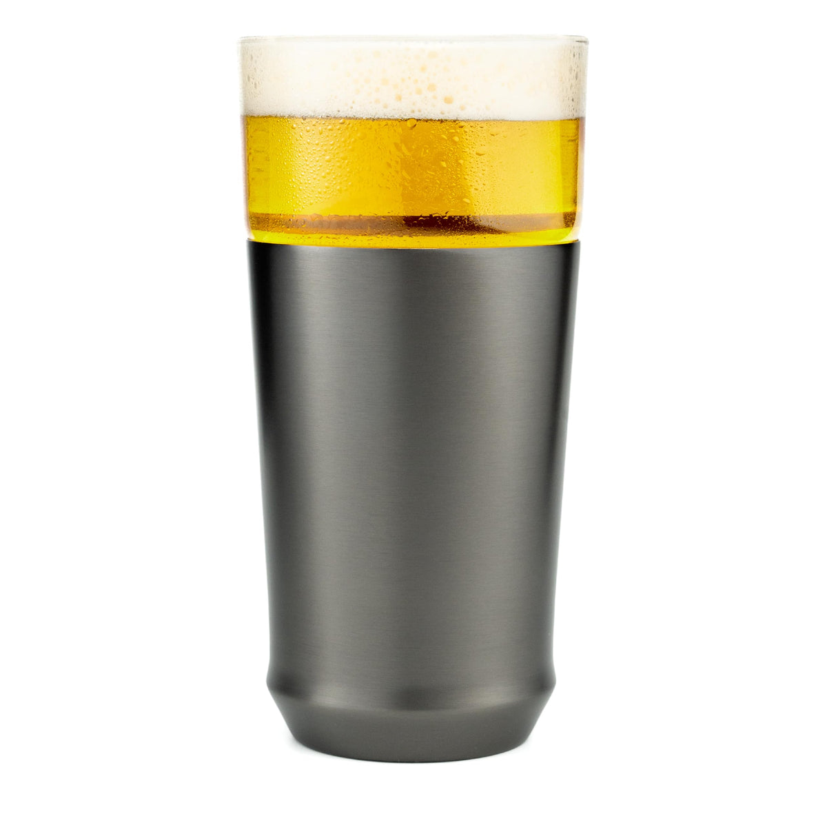 Elevated Craft Vaso cerveza con base aislada mantiene fría la bebida por más tiempo