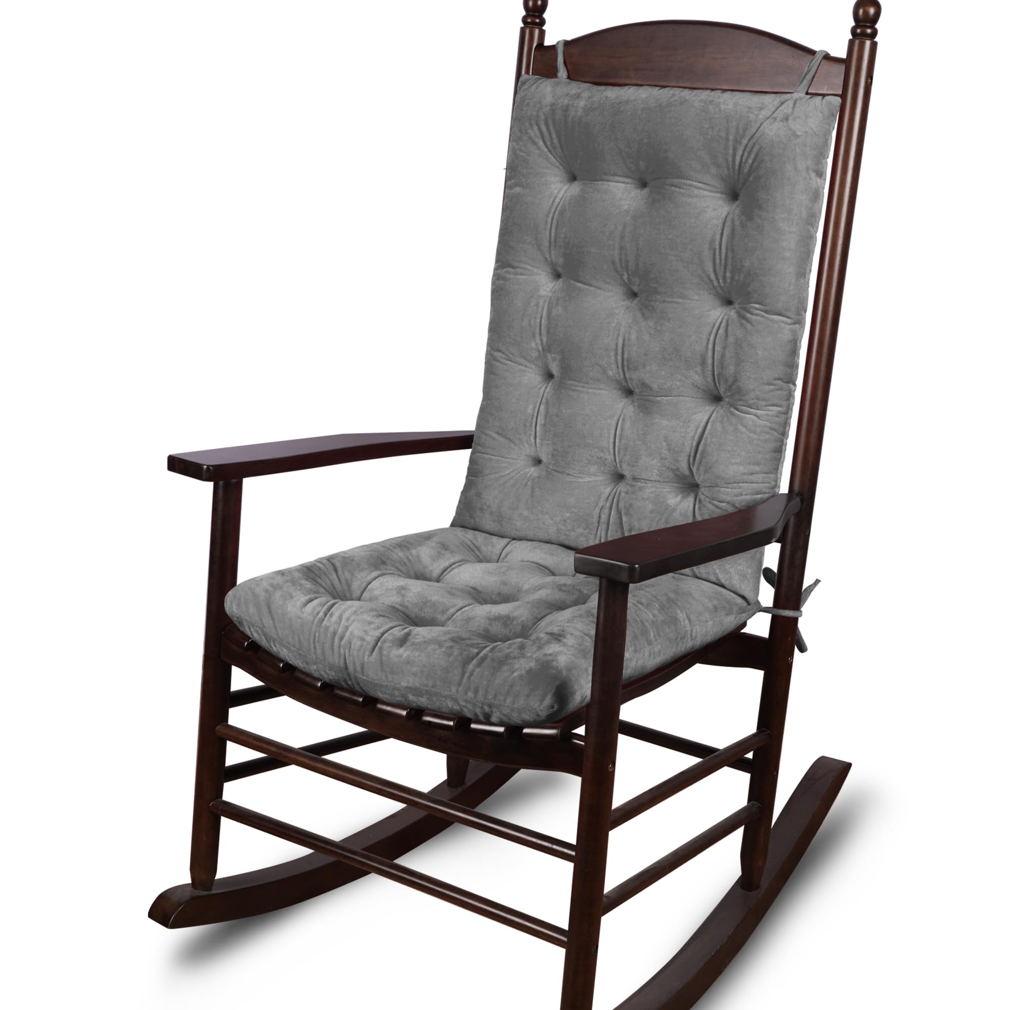 ELFJOY cojín de asiento para silla mecedora, acolchado y suave para mayor confort.