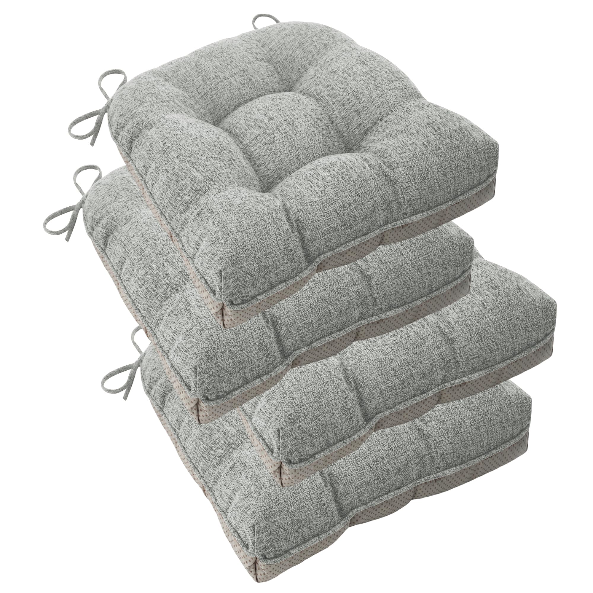 Almohadillas ELFJOY para sillas de comedor, 18x18, acolchado cómodo para largas comidas.