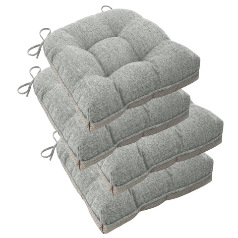 Almohadillas ELFJOY para sillas de comedor, 18x18, acolchado cómodo para largas comidas.