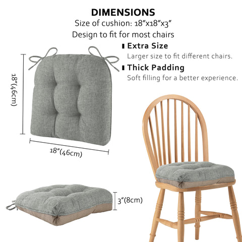 Almohadillas ELFJOY con tejido lino sintético, sensación suave y fresca para el verano.