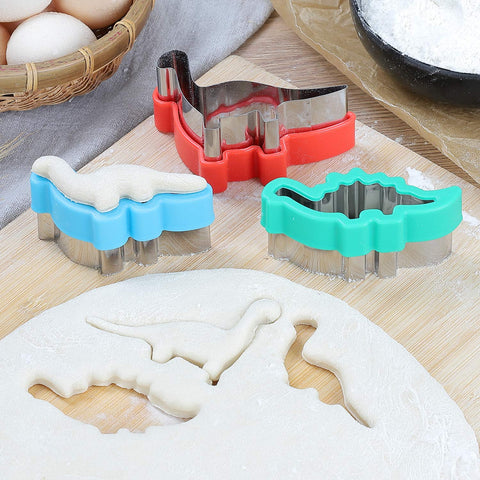 Elfkitwang cortadores-dinosaurio-set cortadores-galleta-pterodactilo: snack con tema prehistórico