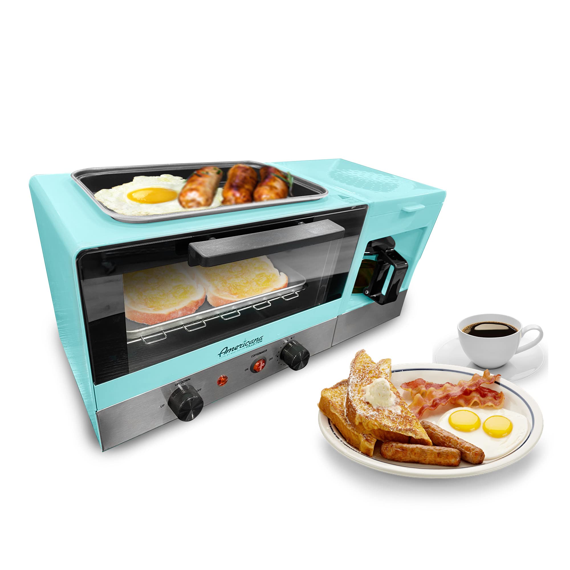 Elite Gourmet Americana, cafetera 4 tazas, café fresco en minutos