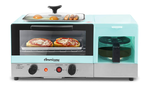 Elite Gourmet Americana, horno tostador 2 rebanadas, desayuno rápido y crujiente