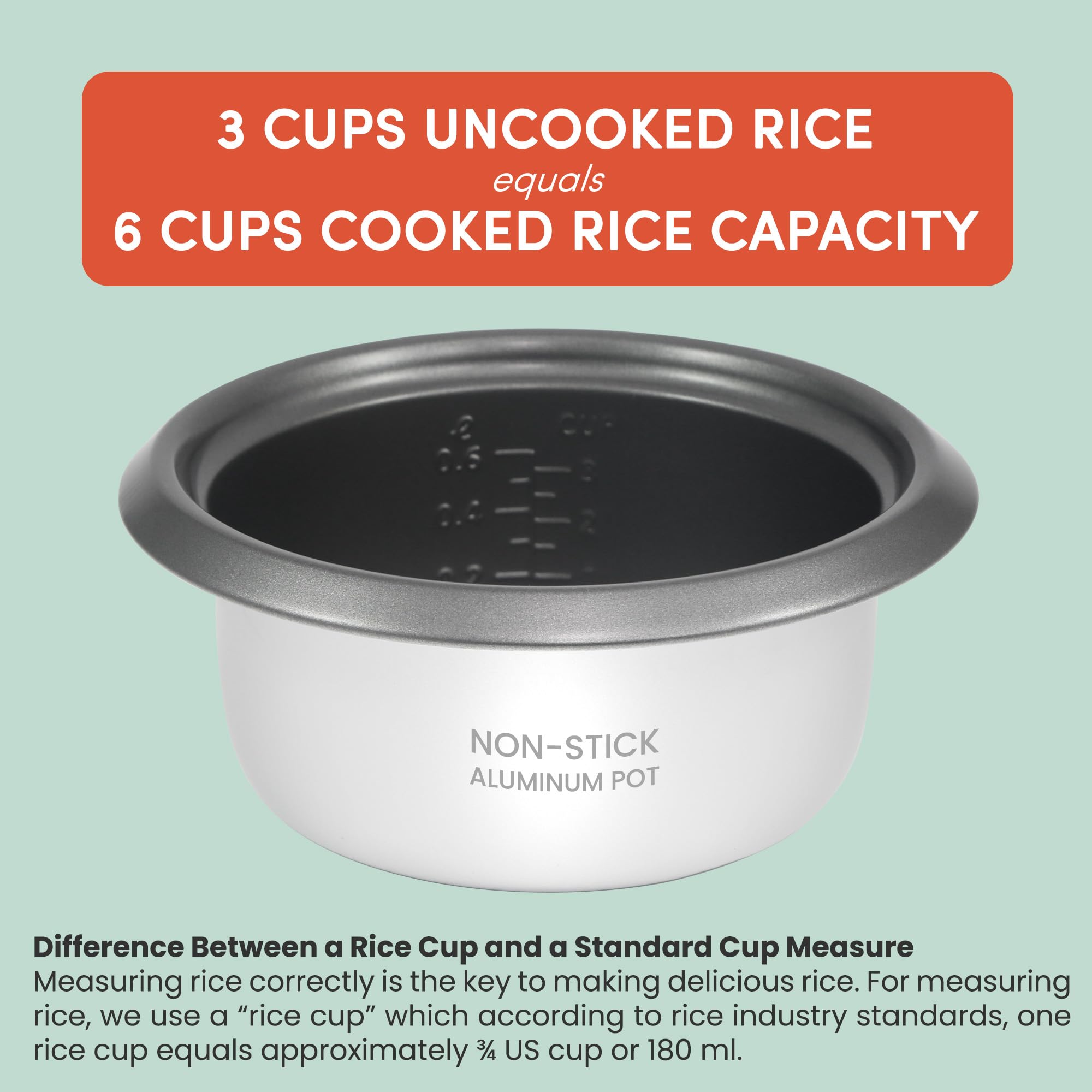 Elite Gourmet ERC-006NST, manijas frías para un manejo seguro.