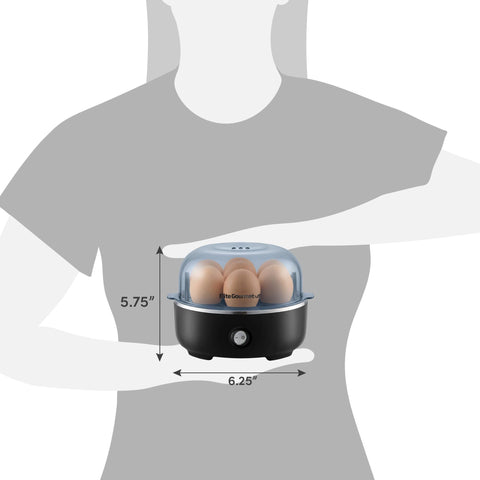 Elite Gourmet tapa y bandeja desmontables aptas para lavavajillas, limpieza fácil
