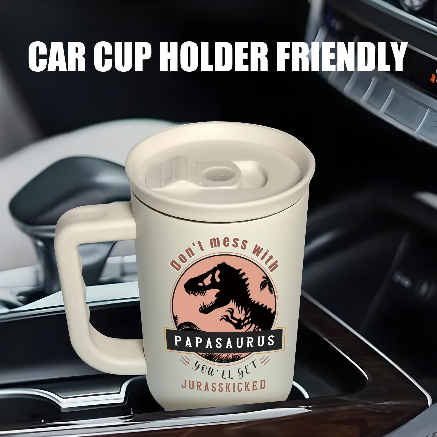 EliteOne Papasaurus Tumbler, uso diario en casa, trabajo o viaje.