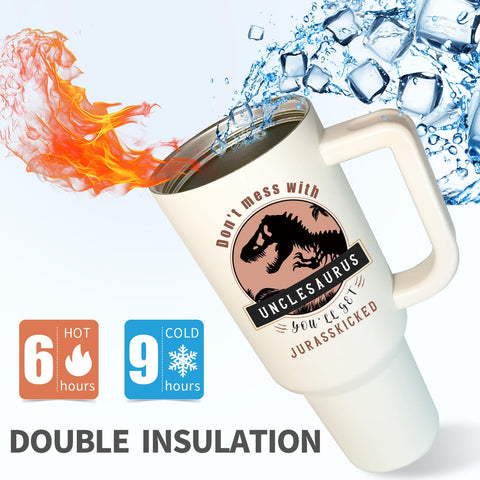 EliteOne Vaso Tío Dinosaurio ecoamigable y duradero