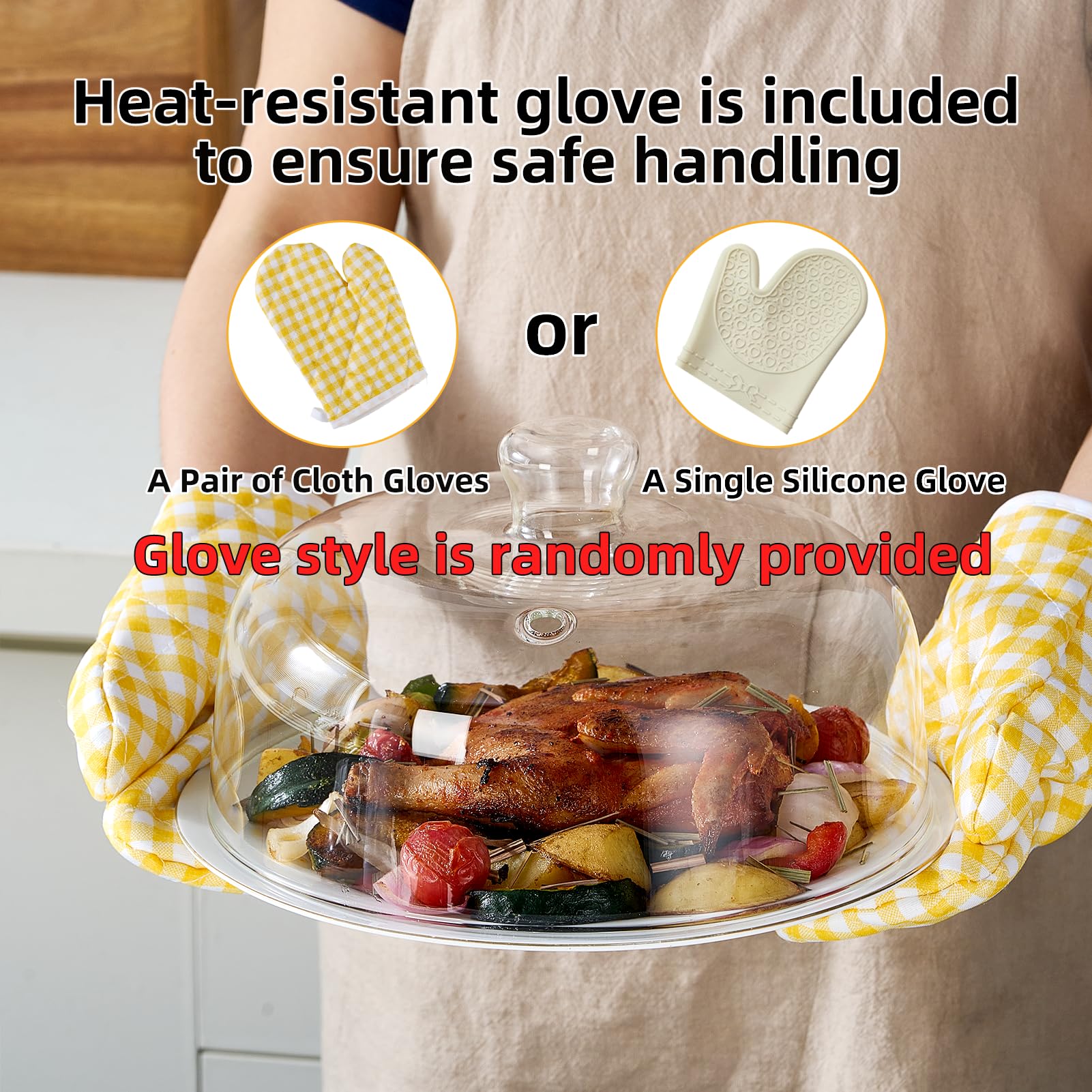EliteVibe diseño domo elegante, útil como tapa de almacenamiento o para servir