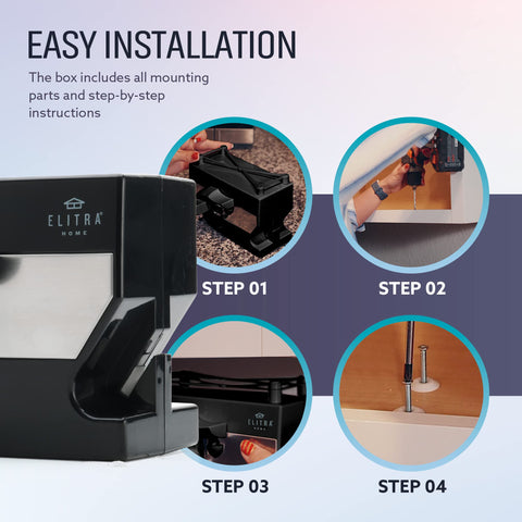 ELITRA HOME 3 en 1 abre botellas con comodidad y limpieza
