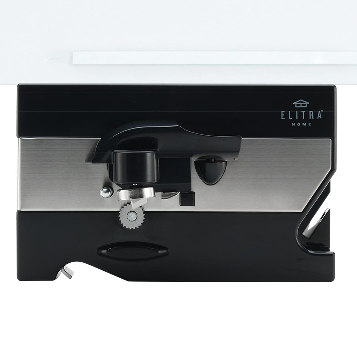 ELITRA HOME 3 en 1 abrelatas bajo mueble para abrir latas con borde suave