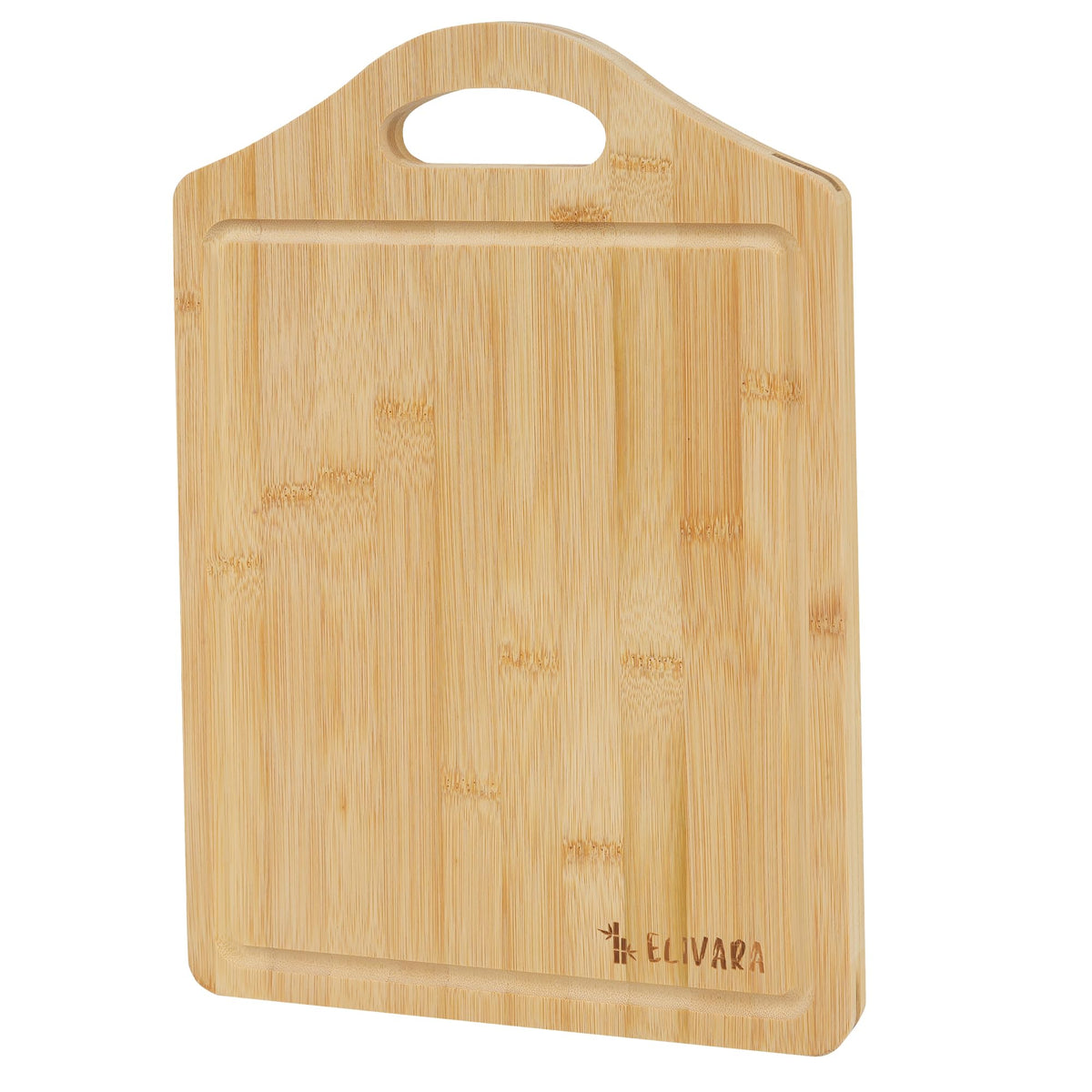 Tabla ELIVARA de quesos en bambú con asa para servir con estilo.