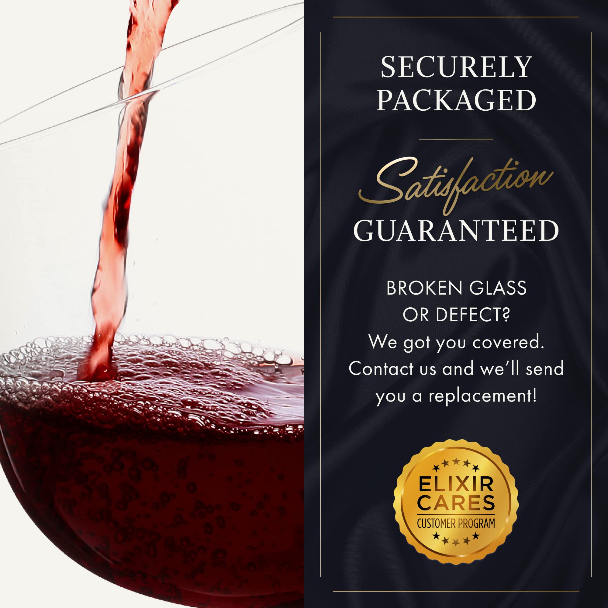 Elixir Glassware copa para brindis en ceremonias y celebraciones